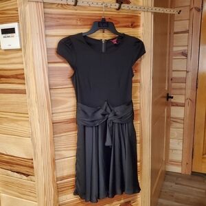Ted Baker Black Flowy Dress Sz 2